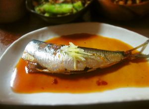丁寧和食、骨も軟らか真鰯の梅煮-レシピのメイン写真