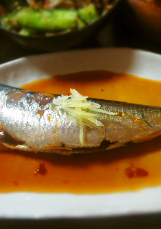 丁寧和食、骨も軟らか真鰯の梅煮-レシピのメイン写真