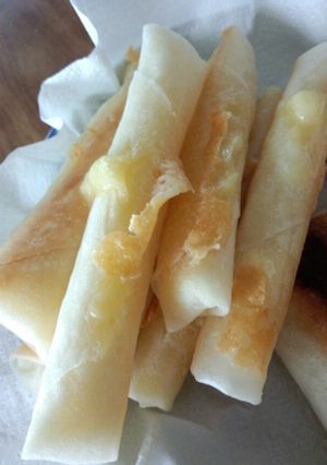 ☆くるくるﾁｰｽﾞ焼き春巻き☆-レシピのメイン写真