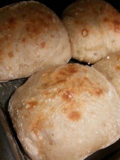 オーブントースターで捏ねないパン♪-レシピのメイン写真