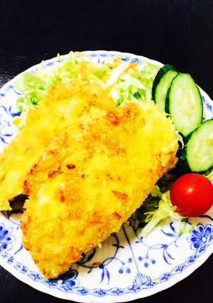 鳥ささみのニンニクパン粉焼き-レシピのメイン写真