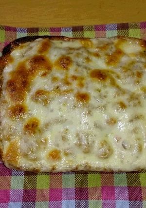 ミートソースで簡単トースト-レシピのメイン写真