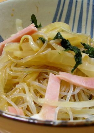 大葉にんにく醤油のさっぱり春雨サラダ-レシピのメイン写真