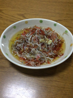 干しエビとしらすのアヒージョ-レシピのメイン写真