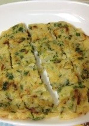 小麦アレルギーの為の米粉チヂミ-レシピのメイン写真