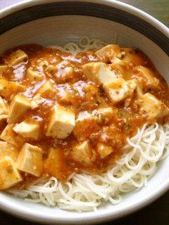 簡単麻婆うーめん-レシピのメイン写真
