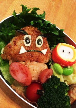 キャラ弁おかず マリオ☆フラワー-レシピのメイン写真