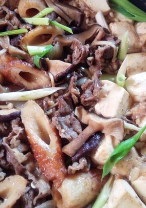 やみつき♪甘辛肉豆腐♡-レシピのメイン写真