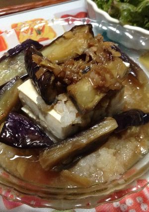 豆腐サラダ 茄子のせ-レシピのメイン写真