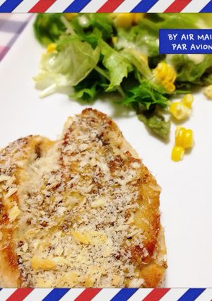 チキンのマスタードパン粉焼き-レシピのメイン写真