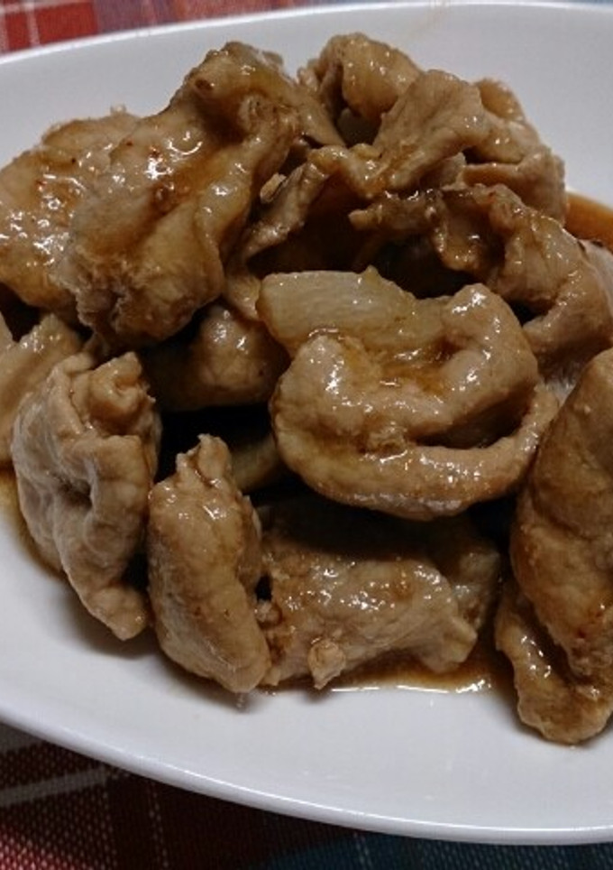 焼肉のタレで簡単しょうが焼き-レシピのメイン写真