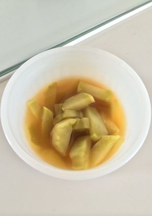 ブロッコリー芯で簡単★甘酢漬け♪-レシピのメイン写真