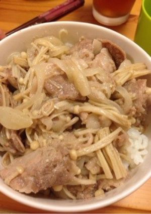 概ね塩味の豚丼-レシピのメイン写真