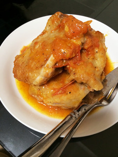 簡単!チキンのトマト煮。-レシピのメイン写真
