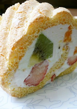 ヨーグルトのロールケーキ-レシピのメイン写真
