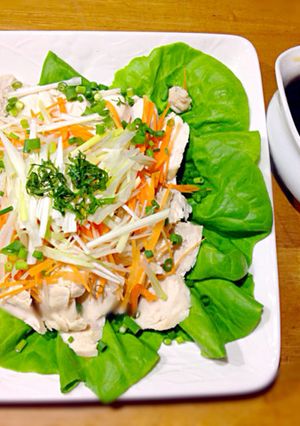 鶏胸肉のサッパリポン酢かけ-レシピのメイン写真