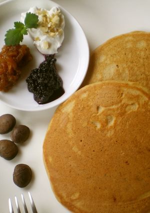 インカインチのパンケーキ-レシピのメイン写真