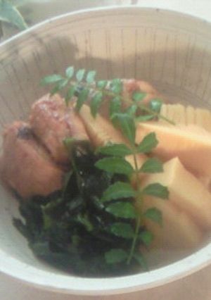 鮪の若竹煮♪-レシピのメイン写真