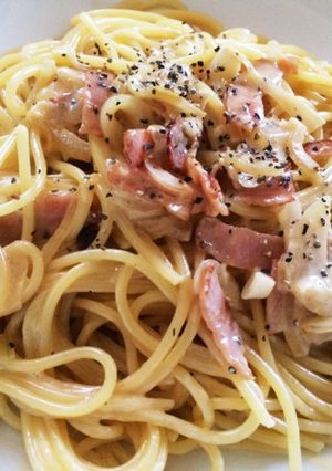 【失敗しない】カルボナーラ-レシピのメイン写真