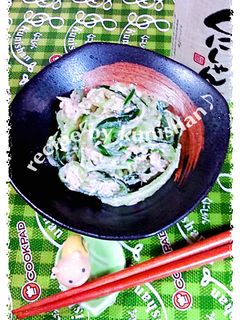キュウリとツナのマヨネーズ和え♪-レシピのメイン写真
