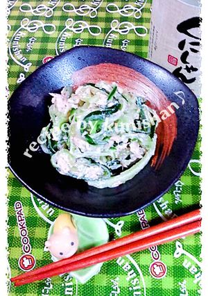 キュウリとツナのマヨネーズ和え♪-レシピのメイン写真