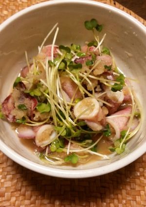 ヤリイカのおろしポン酢和え☆-レシピのメイン写真