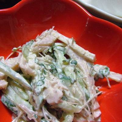 ハムサラダのレシピ・作り方｜レシピ大百科（レシピ・料理