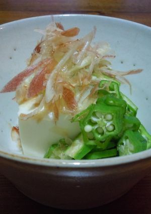 オクラとミョウガの冷や奴-レシピのメイン写真