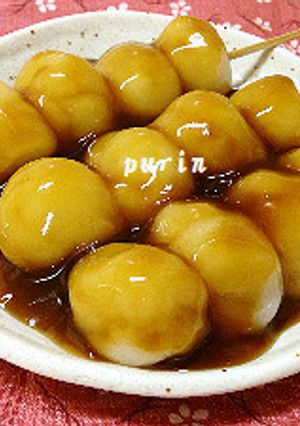 レンジ　de　みたらし団子-レシピのメイン写真