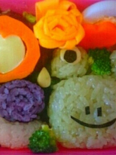 梅雨のお弁当 かたつむり&カエル-レシピのメイン写真