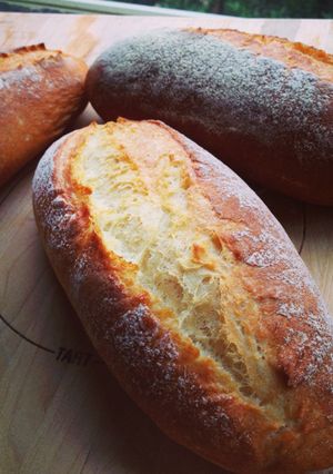 皮パリパリ！フランスパン（クッペ）-レシピのメイン写真