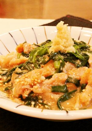 超簡単☆豚こま切れ肉とニラのレンジ煮☆-レシピのメイン写真