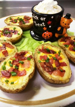 party料理*前菜*ポテトスキン*再現-レシピのメイン写真