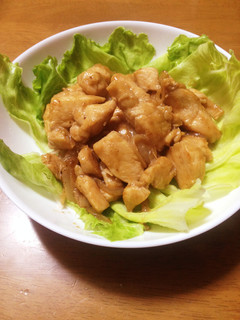 鶏ムネ肉の生姜焼き-レシピのメイン写真