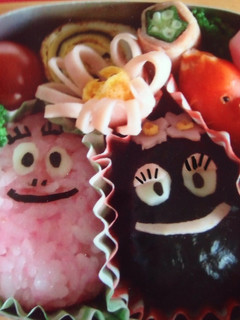 バーバパパとバーバママのおにぎり-レシピのメイン写真