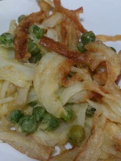 甘~い!新玉ねぎとお豆さんのかき揚げ-レシピのメイン写真