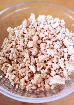 お弁当に常備★ご飯が進む！挽肉そぼろ-レシピのメイン写真