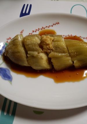 簡単、さっぱり焼きナス-レシピのメイン写真