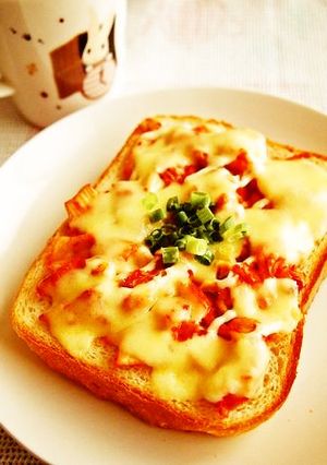 ♡キムチーズトースト♡-レシピのメイン写真