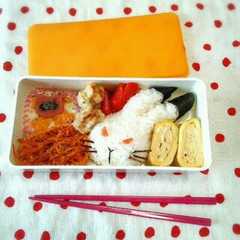 รูปของ キャラ弁♡おのれ狸弁当©鬼灯の冷徹