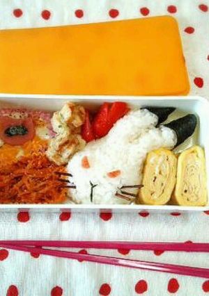 キャラ弁♡おのれ狸弁当©鬼灯の冷徹-レシピのメイン写真