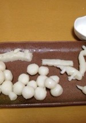 男の子供と簡単おだんご-レシピのメイン写真