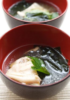 ひらめのあら汁-レシピのメイン写真