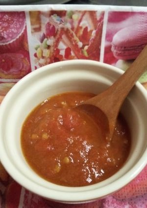 □ある物で簡単に□ピリッとトマトソース-レシピのメイン写真