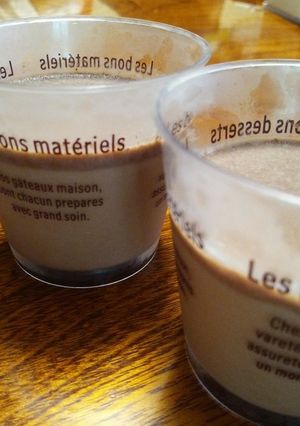 お手軽、チョコババロア-レシピのメイン写真