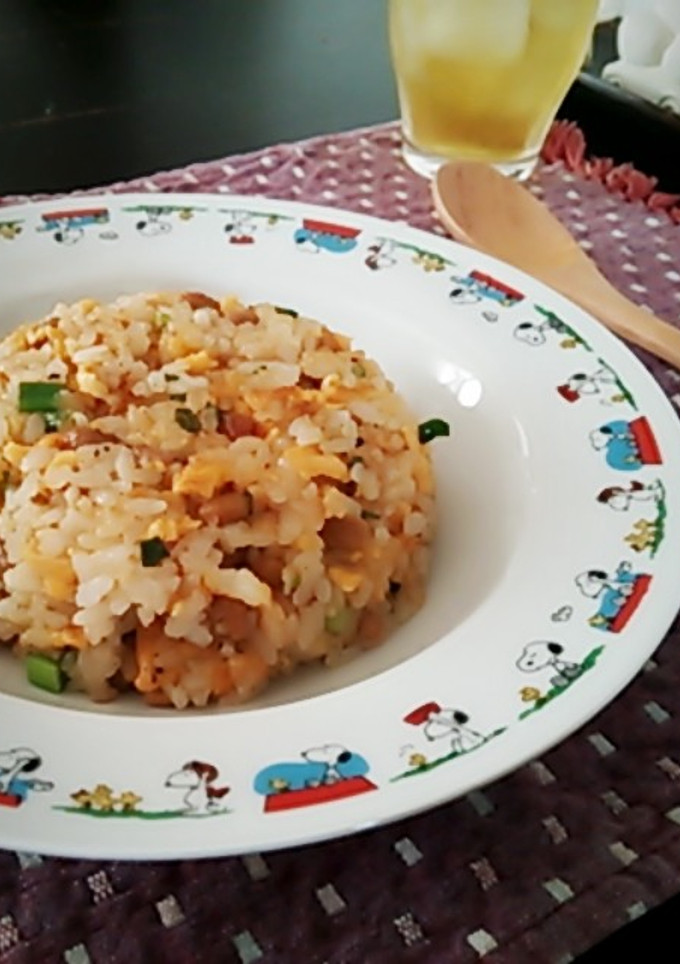 家族喜ぶ♪旨い！わが家の納豆チャーハン☆-レシピのメイン写真