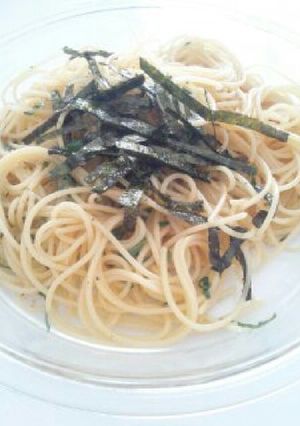 大葉と梅の柚子こしょうパスタ-レシピのメイン写真