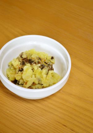 離乳食*後期～『プルーン入薩摩芋サラダ』-レシピのメイン写真