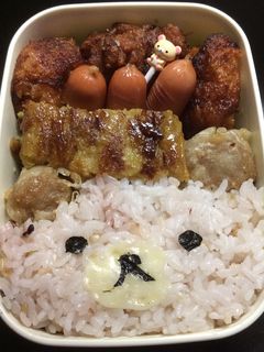 コリラックマのキャラ弁-レシピのメイン写真