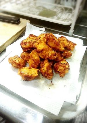 鶏むね肉でやわらか唐揚げ♪-レシピのメイン写真